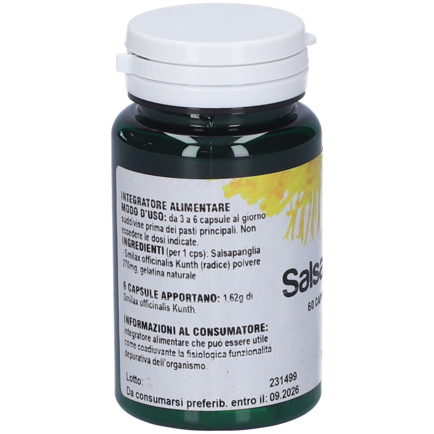 Salsapariglia 60 Capsule