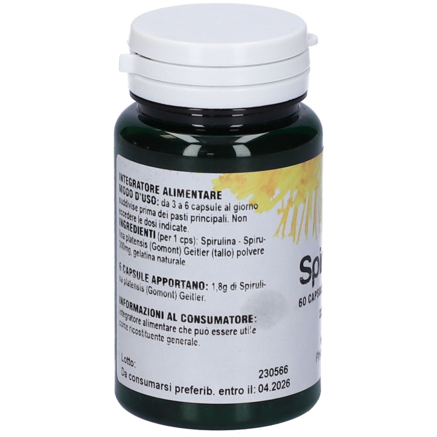 Spirulina 60 Capsule