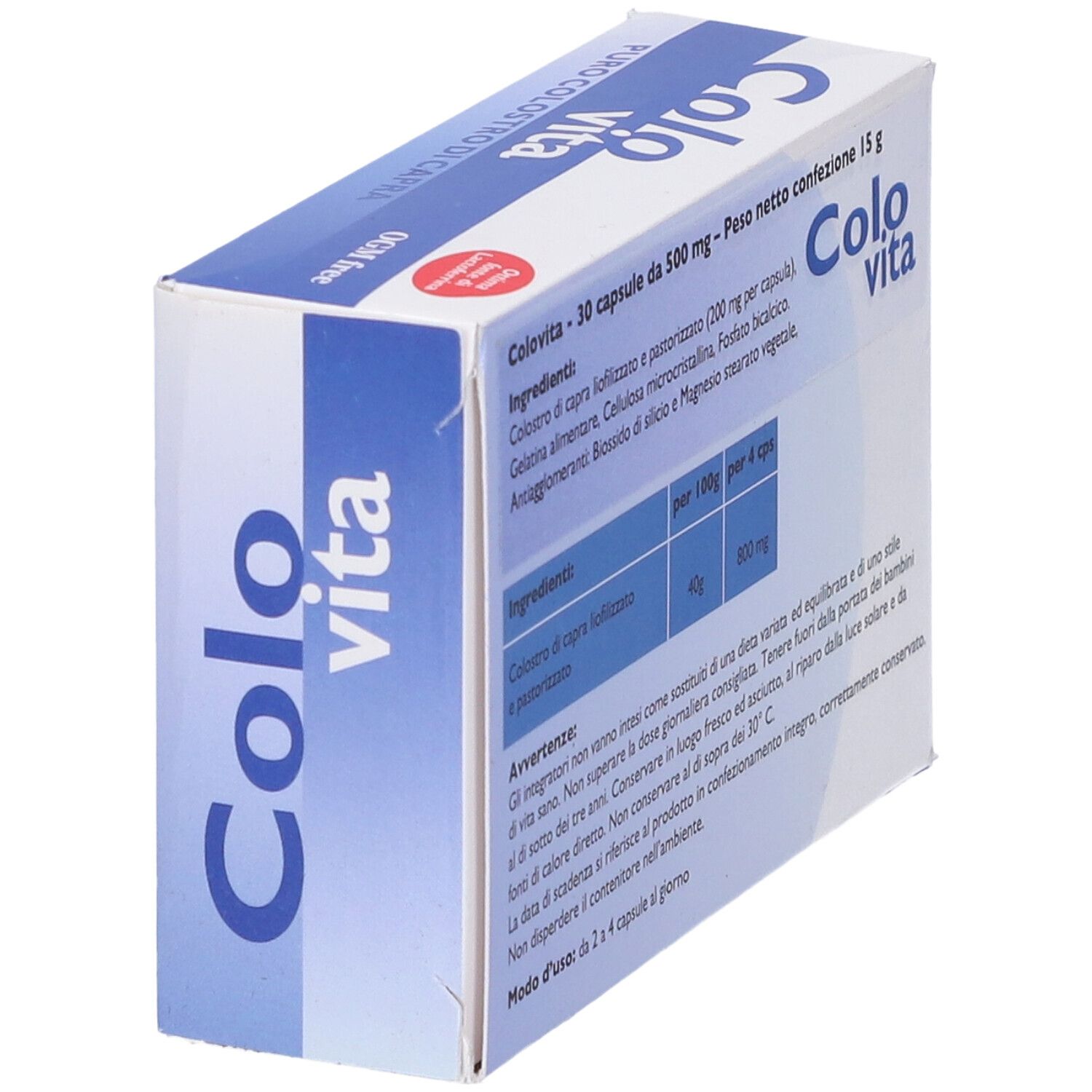 Colovita Integratore 30 Capsule