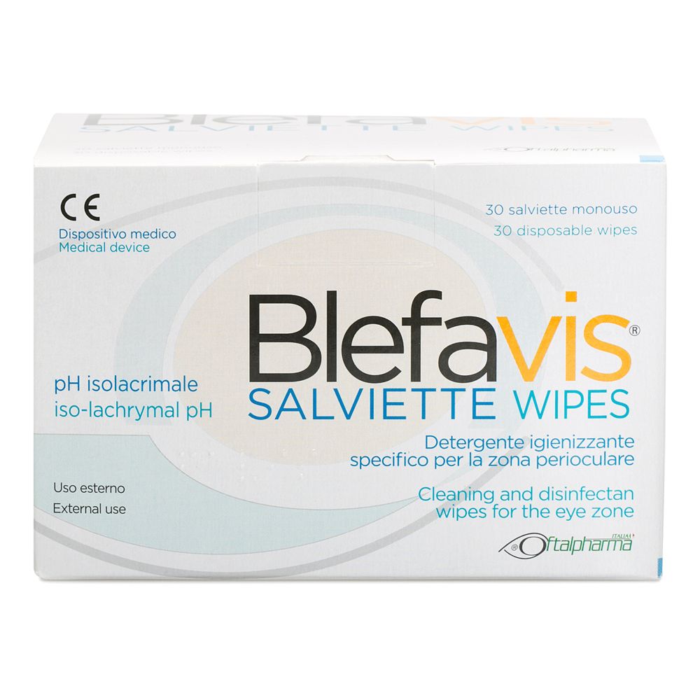 Blefavis Salviettine Detergenti 30 Buste 2 Ml