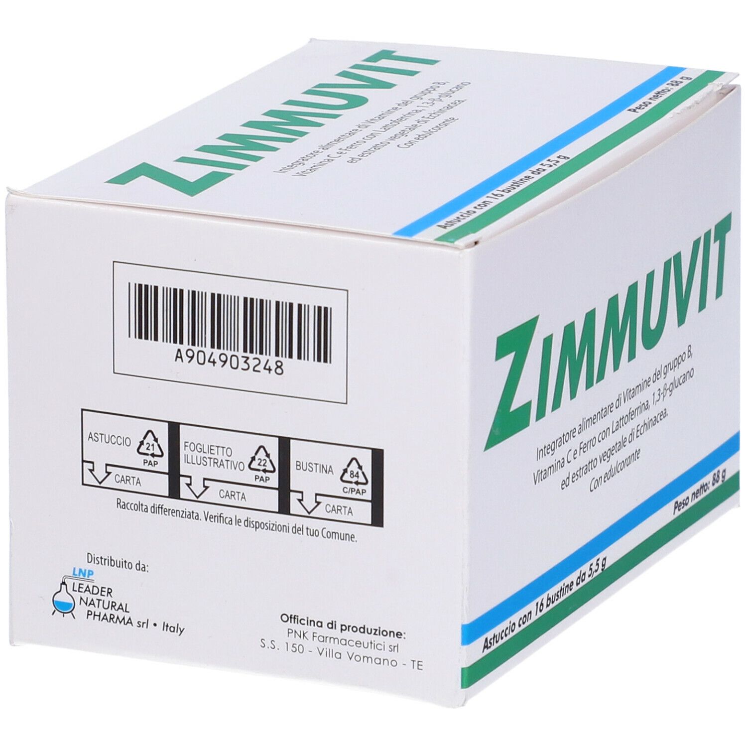 Zimmuvit 16 Bustine