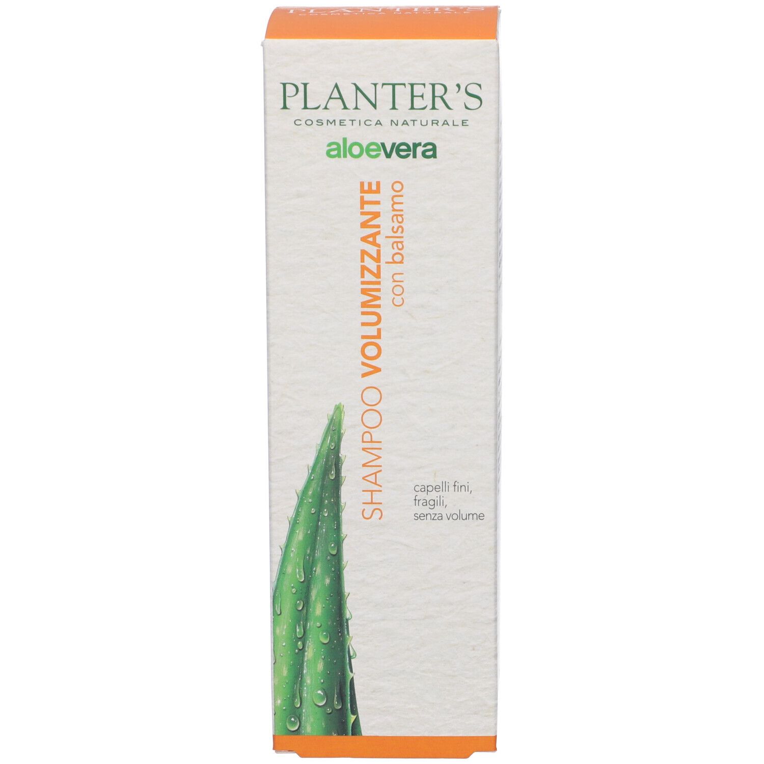 Confezione per Shampoo Volumizzante Planter's all'aloe vera.