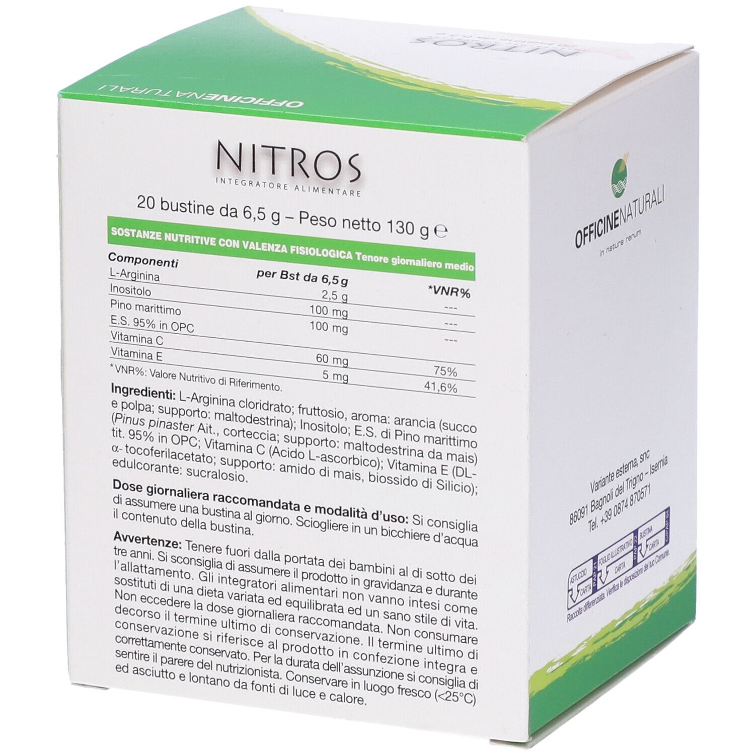 Nitros 20 Bustine