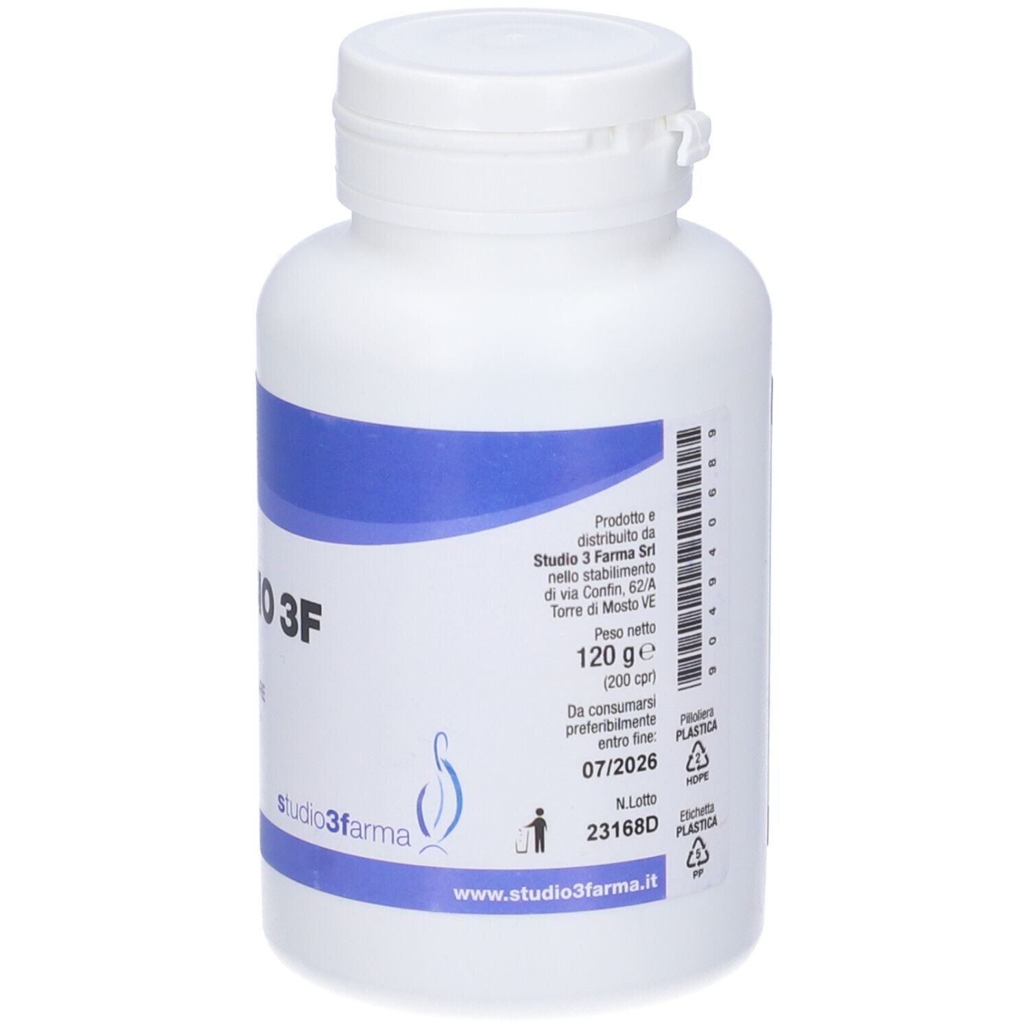 MAGNESIO 3F 200CPR