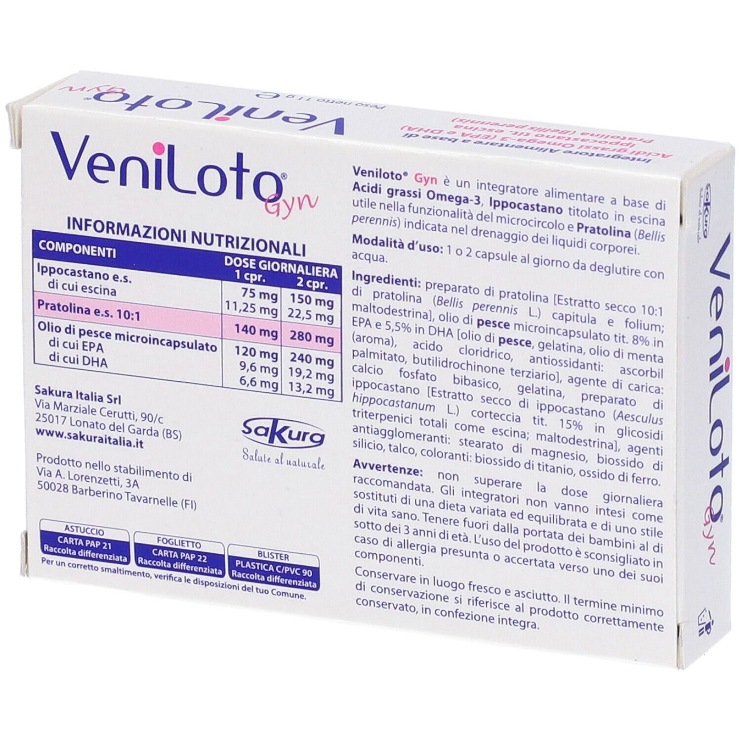 Veniloto Gyn 20 Capsule