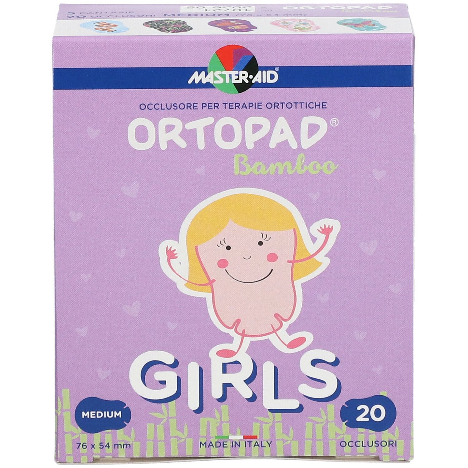 Master-Aid® Ortopad® Bamboo Girls 76 x 54 mm
