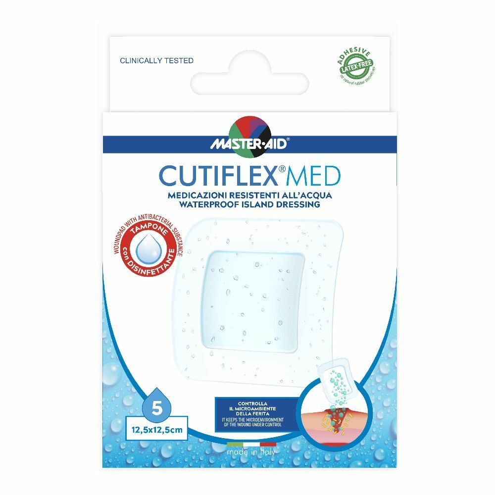 Master-Aid® Cutiflex® Waterproof 12,5 x 12,5 cm