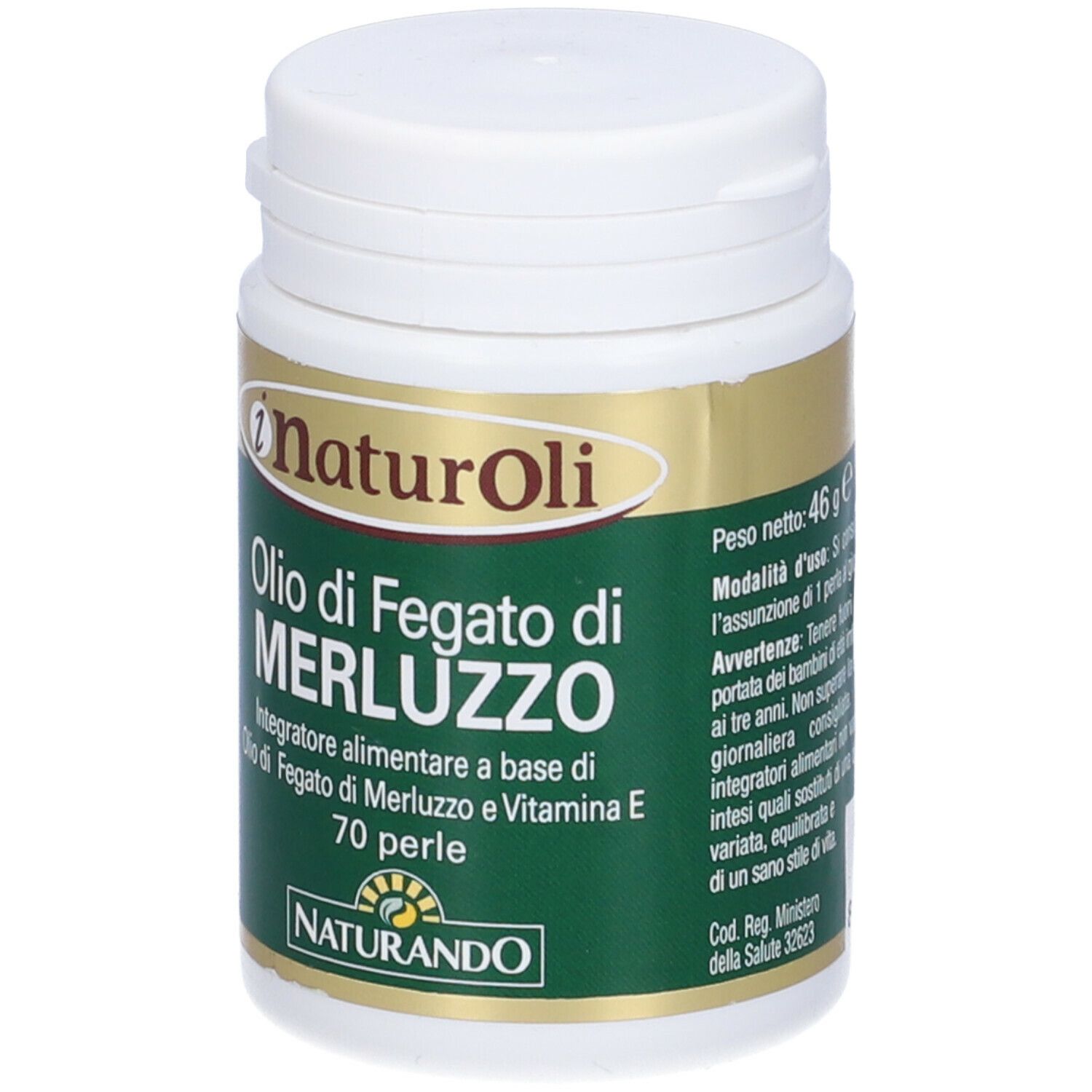 OLIO DI FEGATO MERLUZZO 70CPS