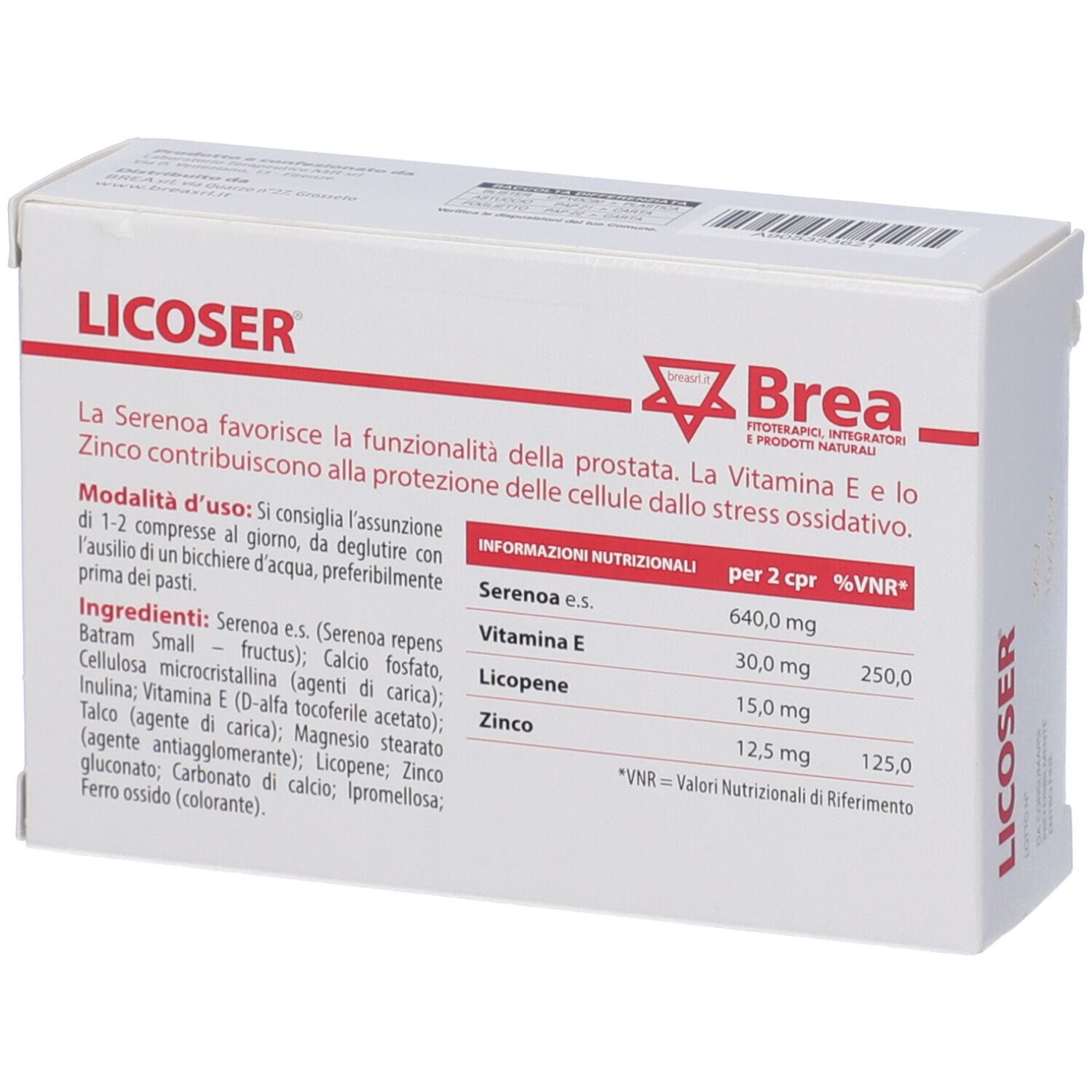 Licoser 30 Compresse