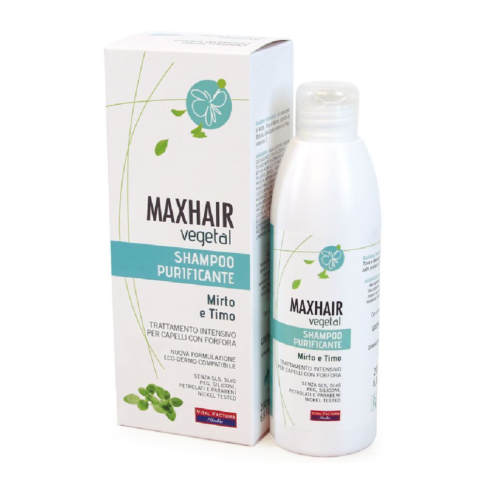 Maxhair Vegetal Shampoo Purificante 200 Ml