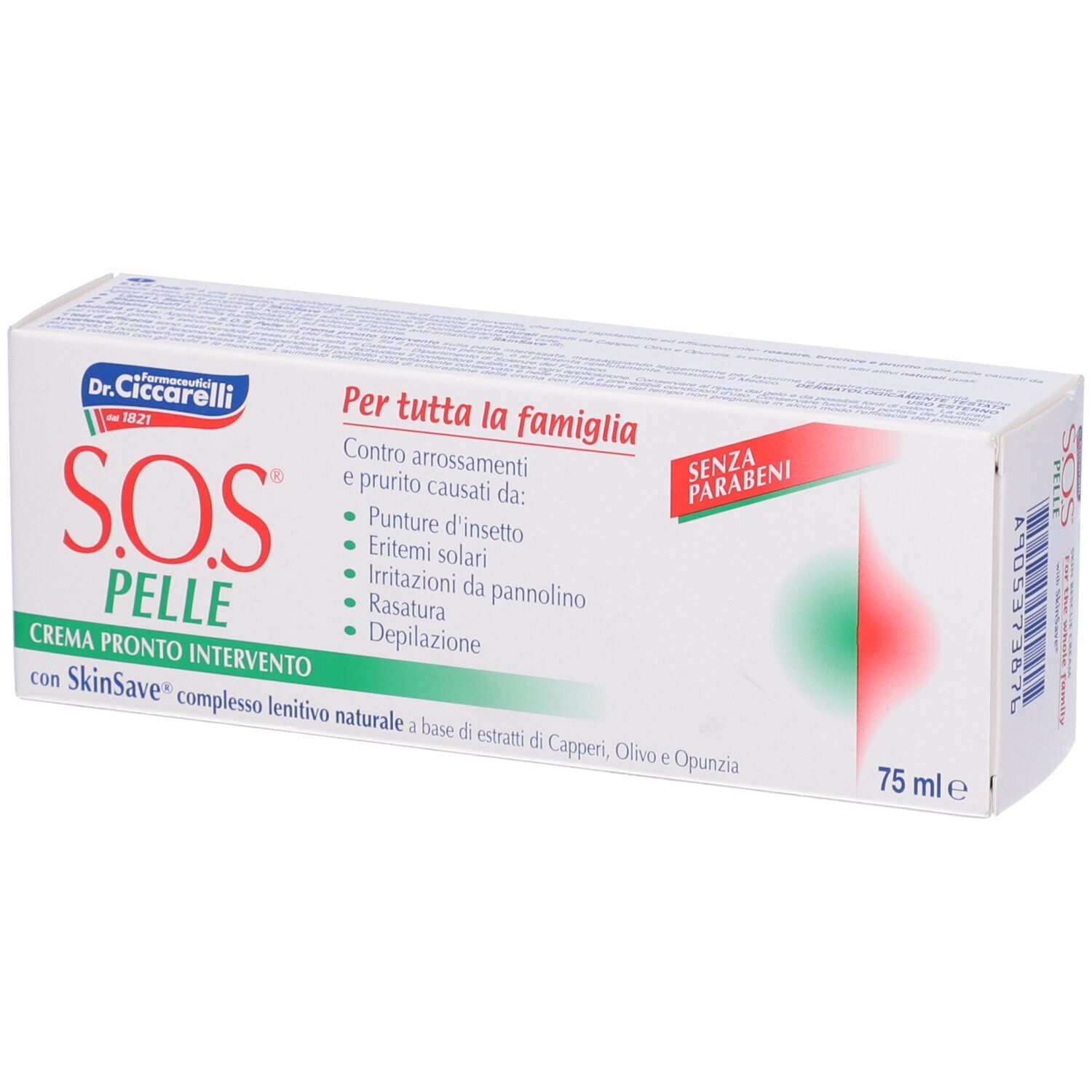 Sos Pelle L'Officinale Del Dottor Ciccarelli Crema 75 Ml
