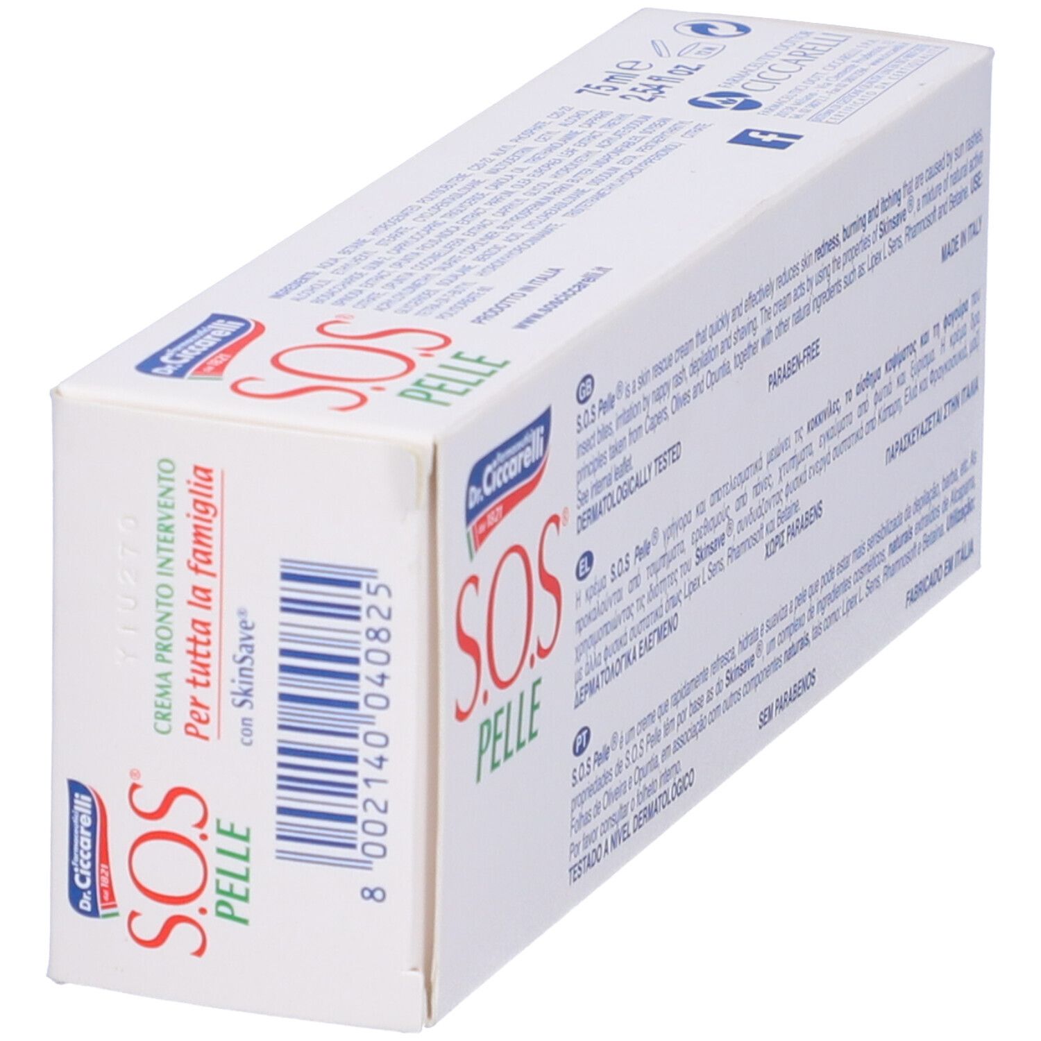Sos Pelle L'Officinale Del Dottor Ciccarelli Crema 75 Ml