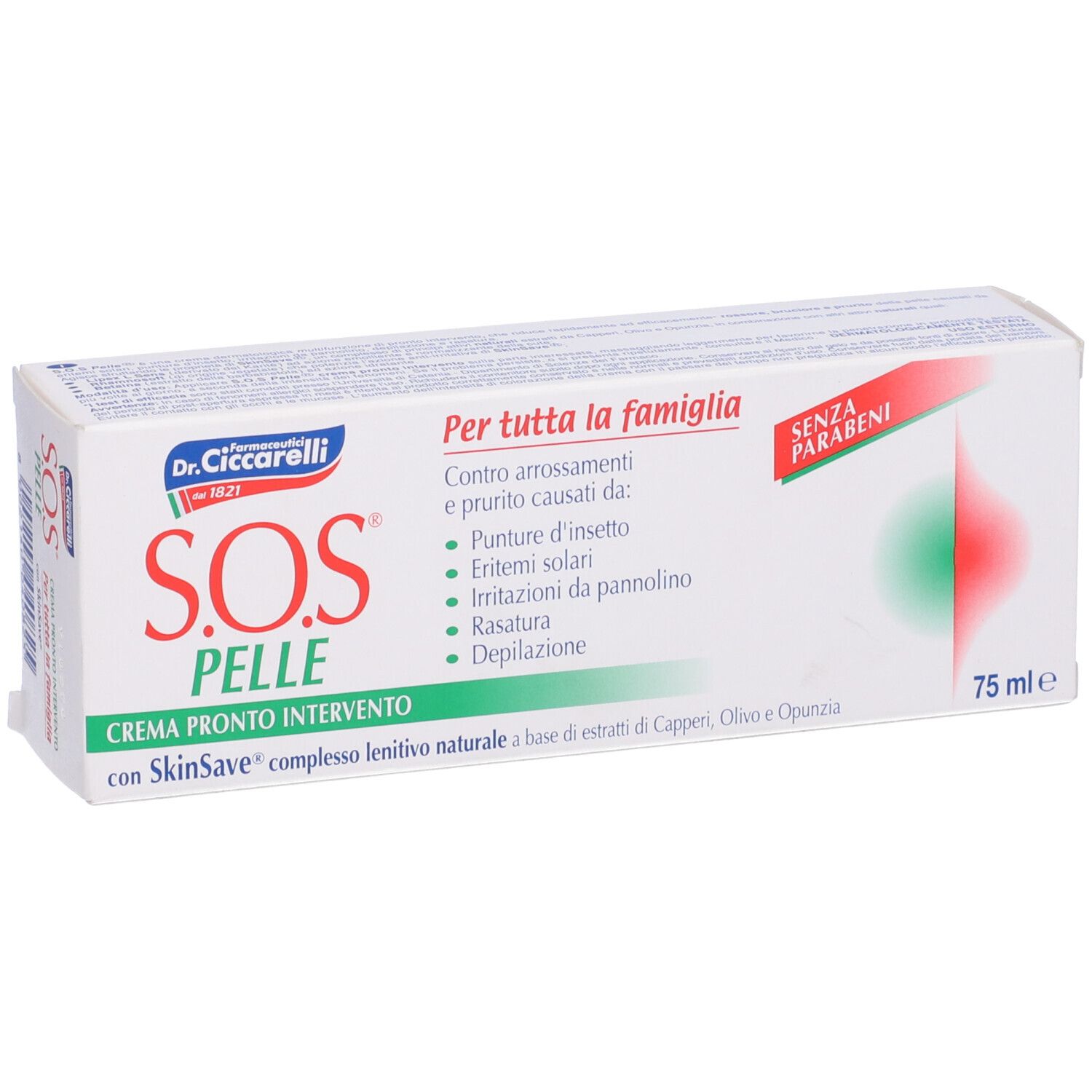 Sos Pelle L'Officinale Del Dottor Ciccarelli Crema 75 Ml