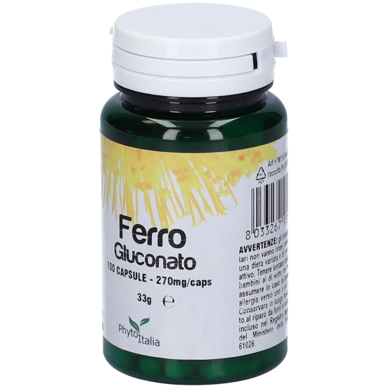 Ferro Gluconato 100 Capsule