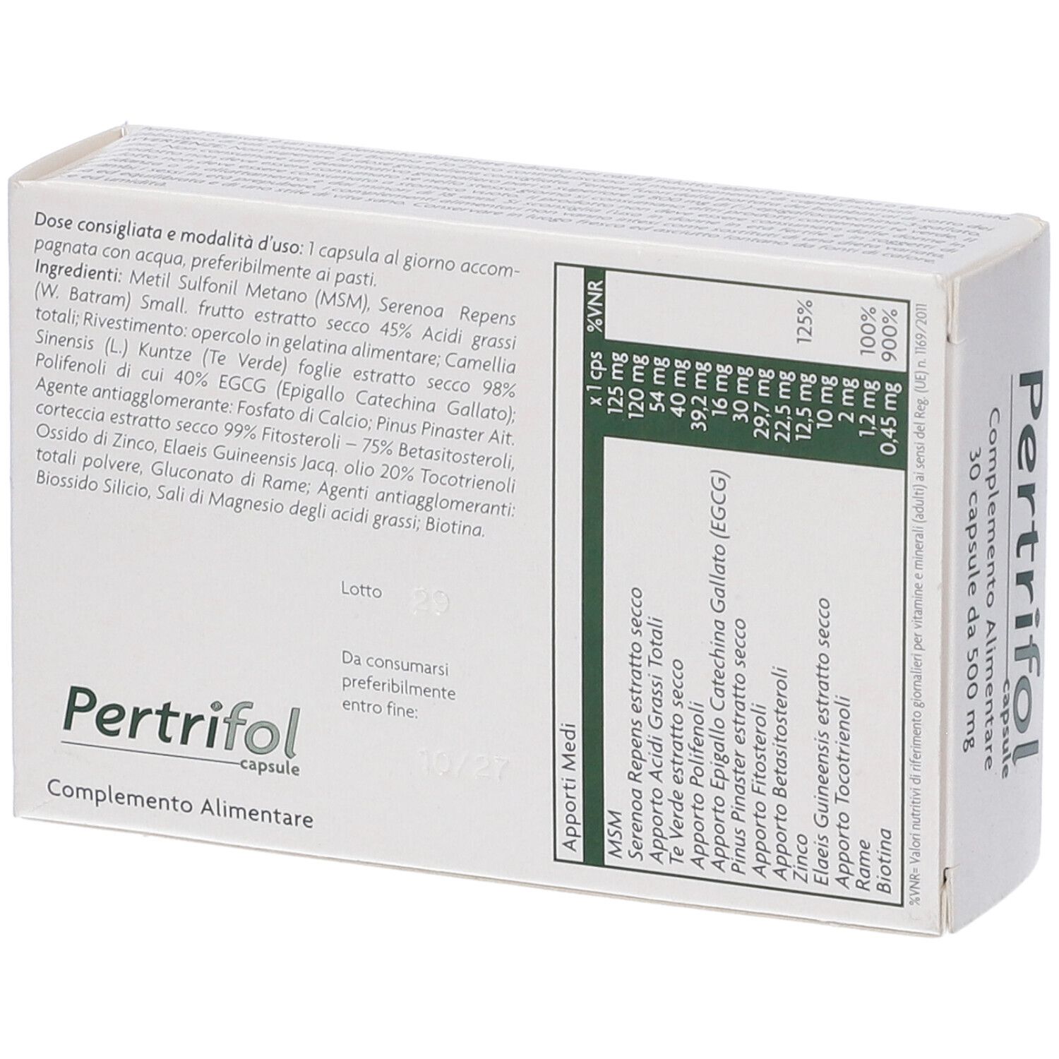 Pertrifol 30 Capsule
