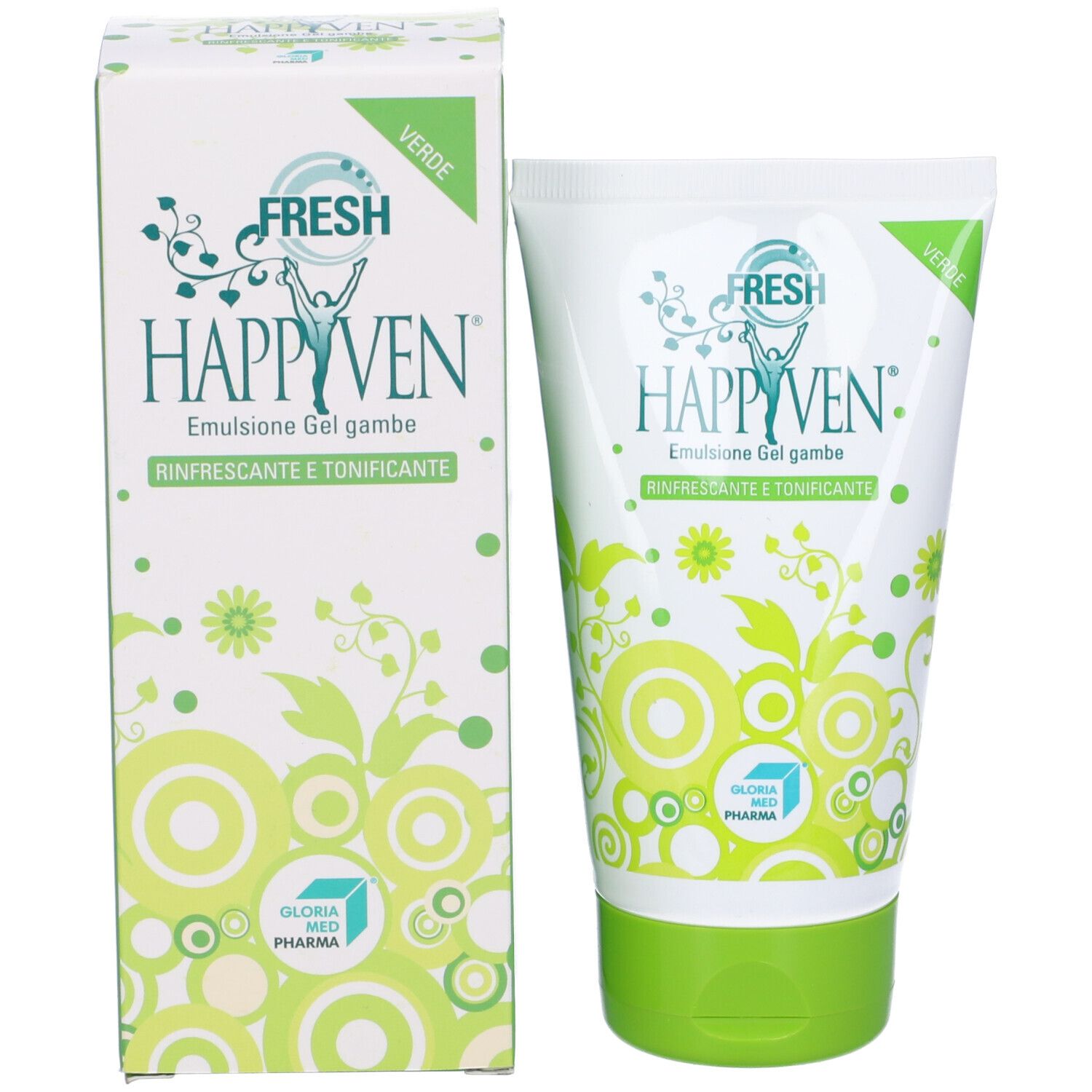 Gel Rinfrescante Happyven Verde