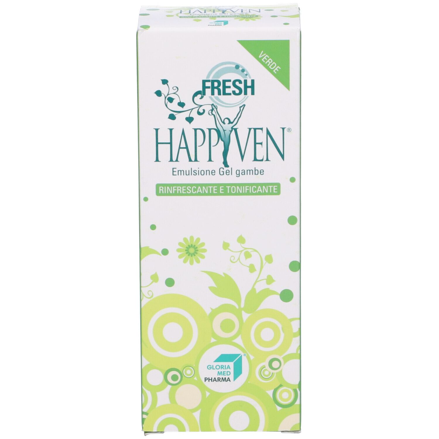 Gel Rinfrescante Happyven Verde