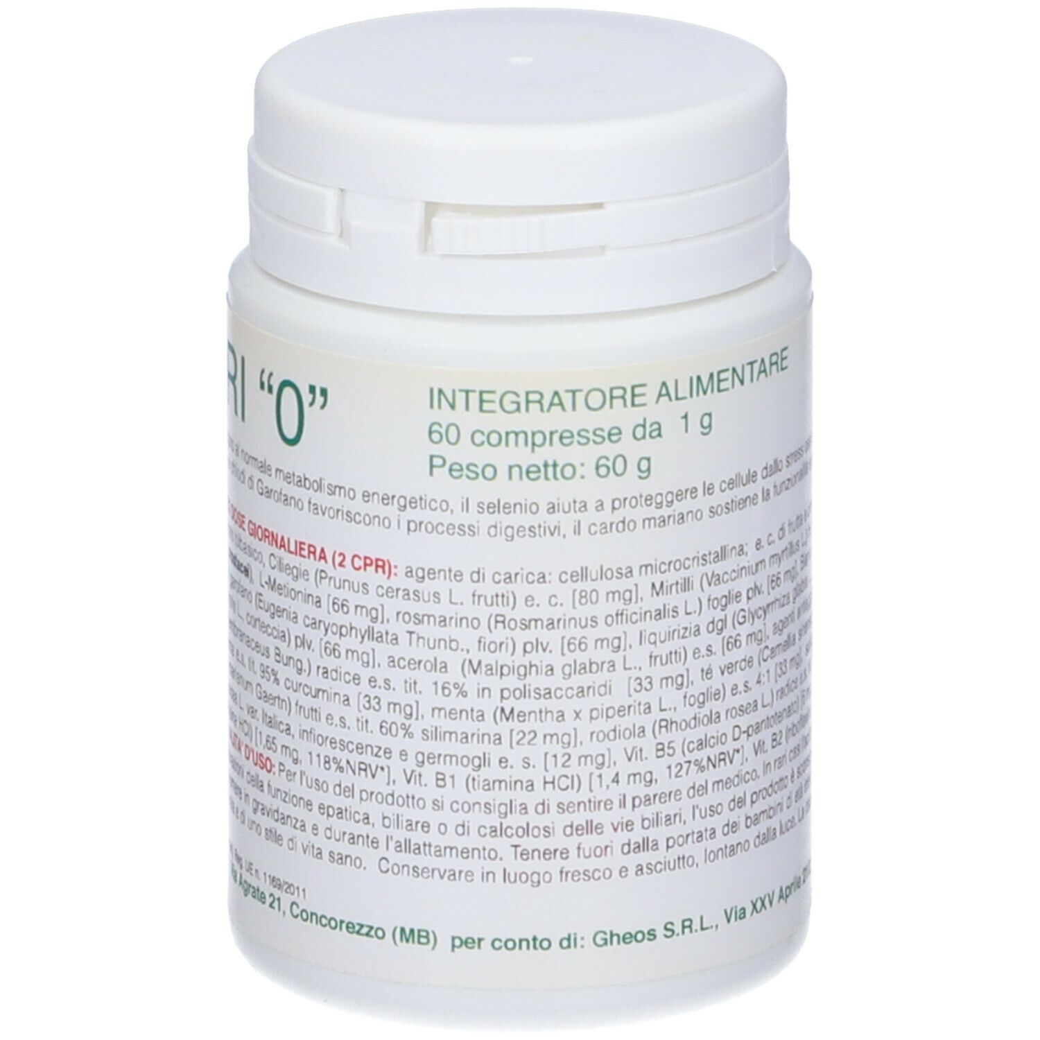 Nutri O 60Cpr