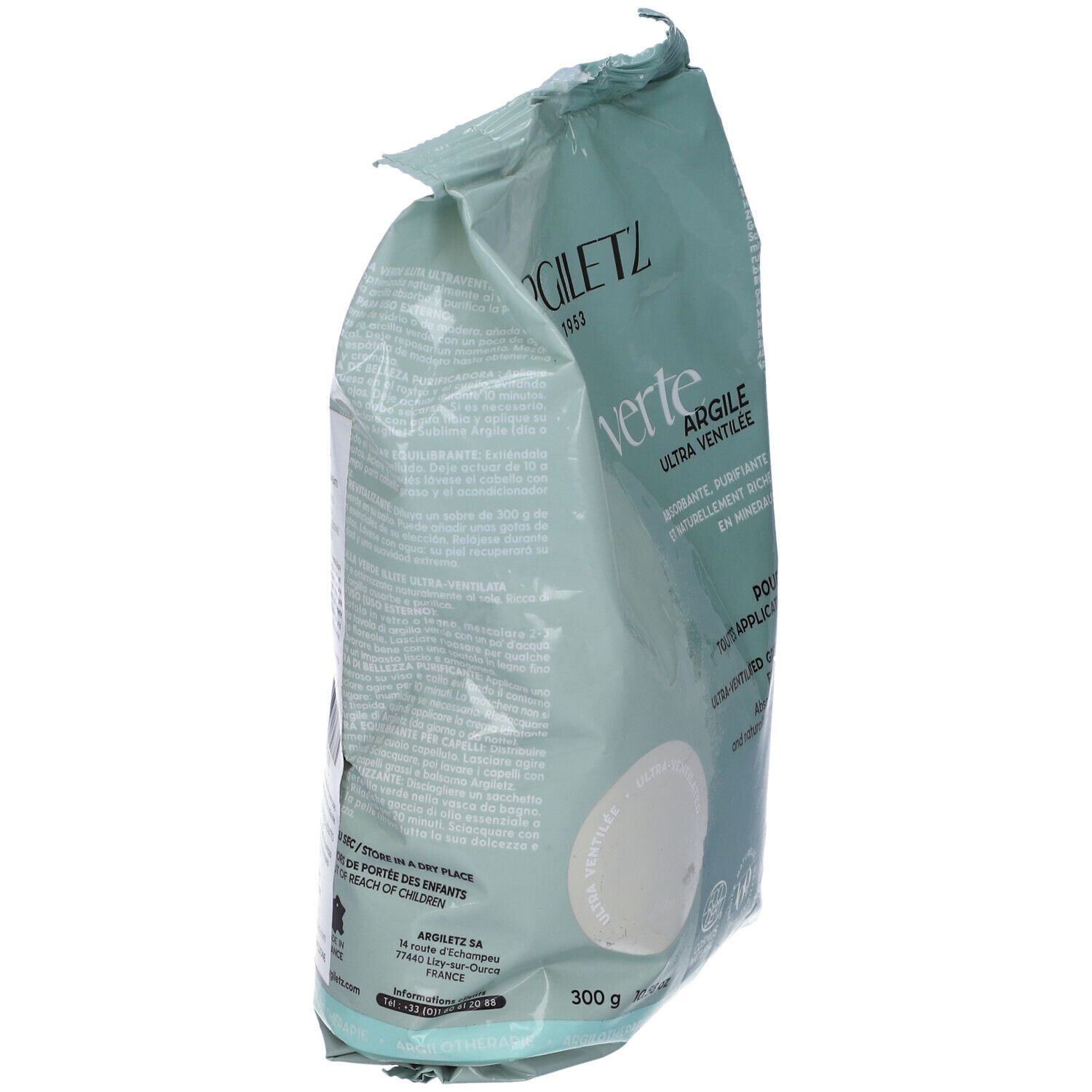 Argiletz Argilla Verde Ultra Ventilata 300 G