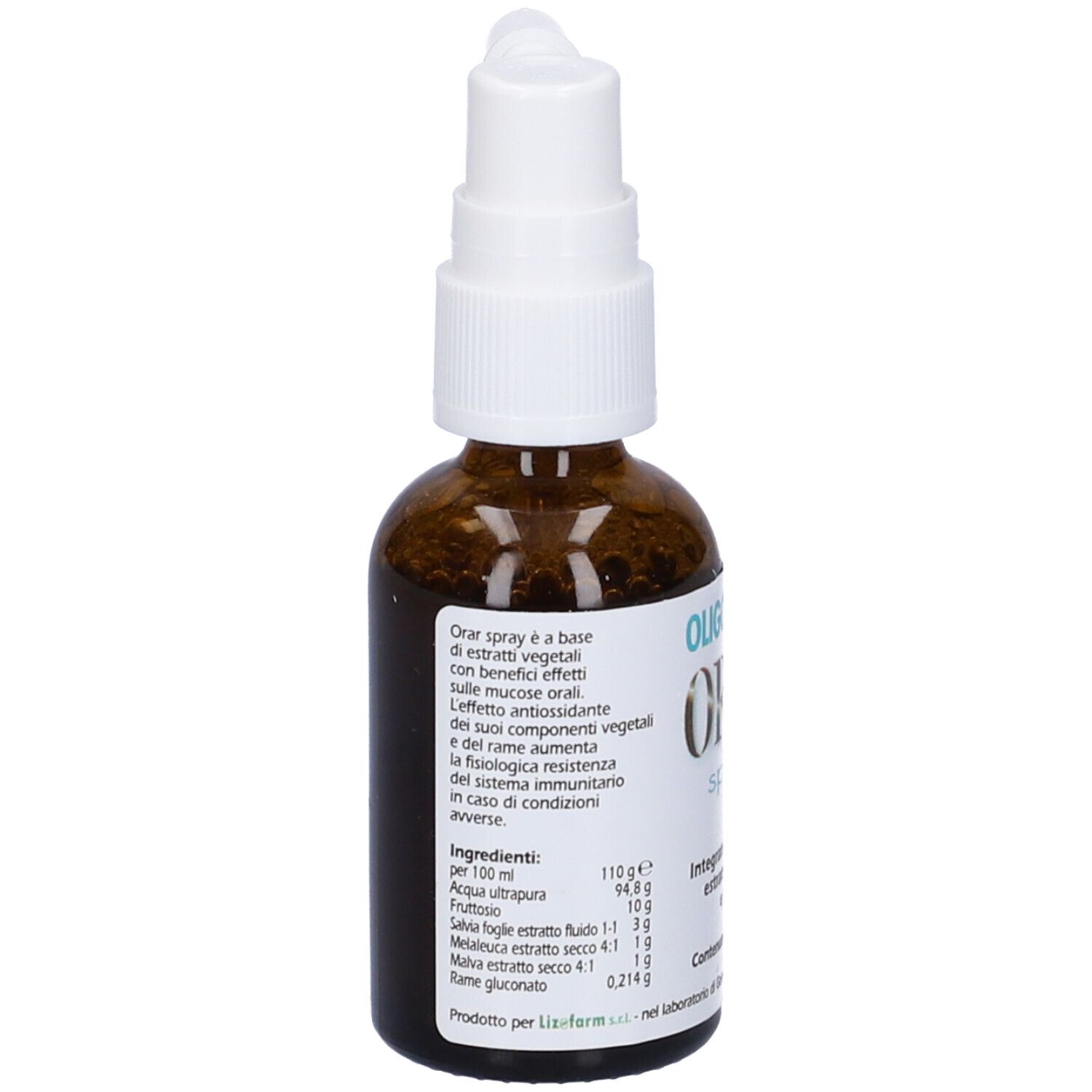 Oligotracce Orar Spr 30Ml
