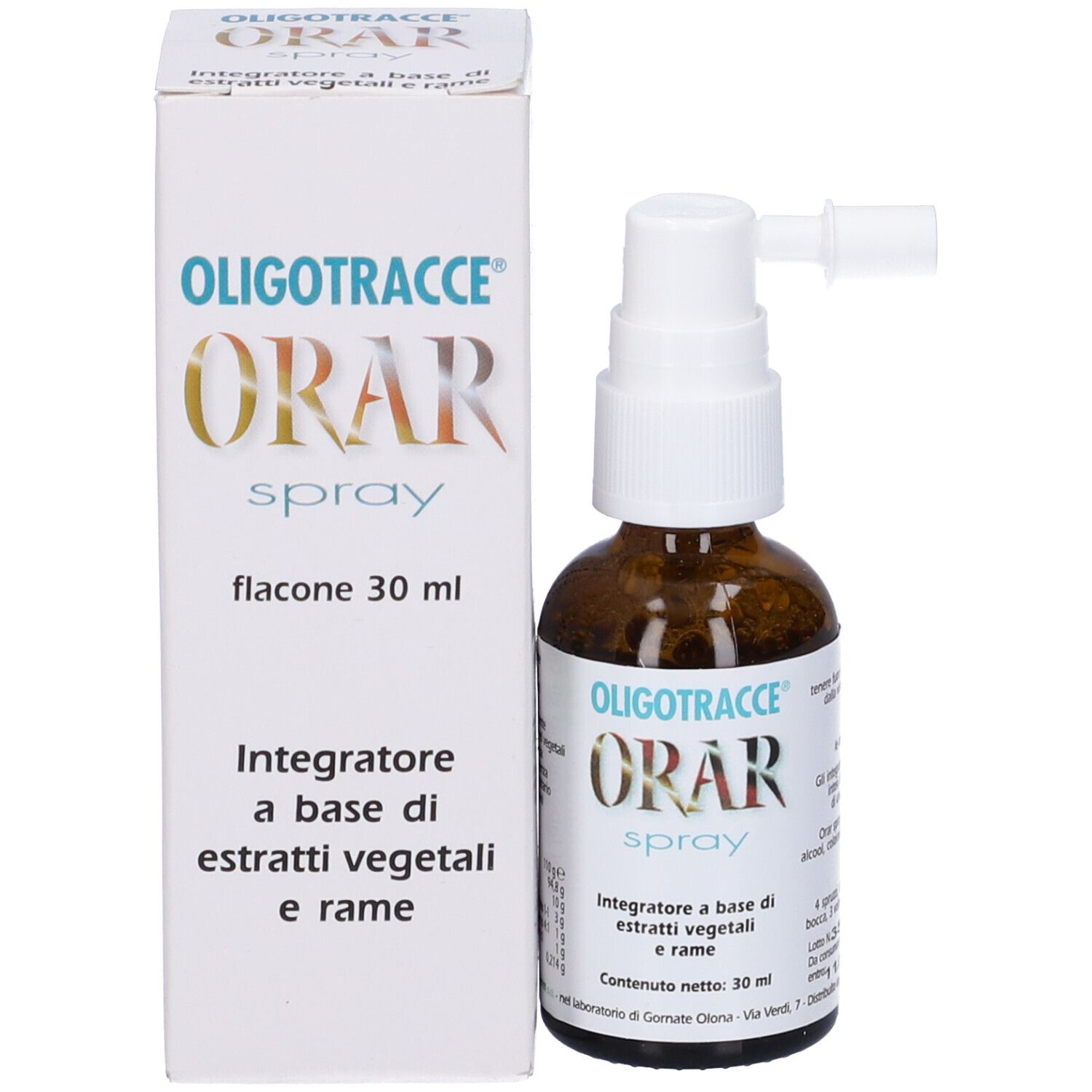 Oligotracce Orar Spr 30Ml