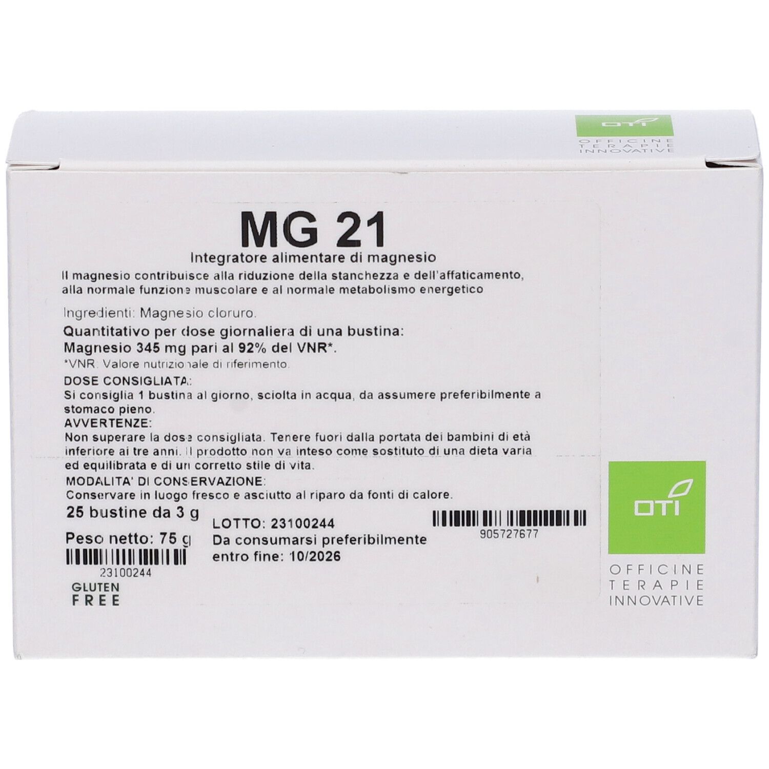 Mg 21 25 Bustine