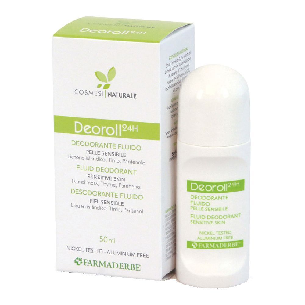 Deoroll Deodorante Fluido Pelle Sensibile 50 Ml