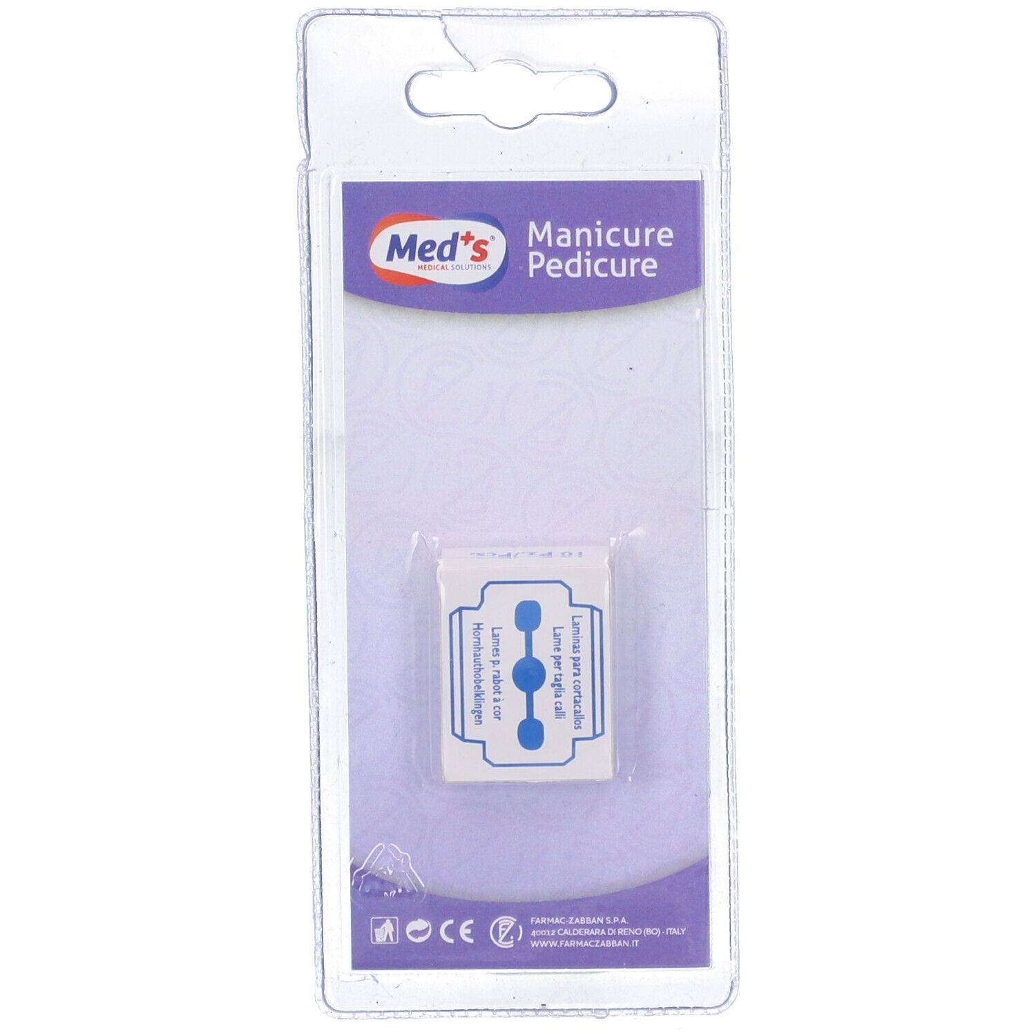 Lame Tagliacalli Box 10 Pezzi