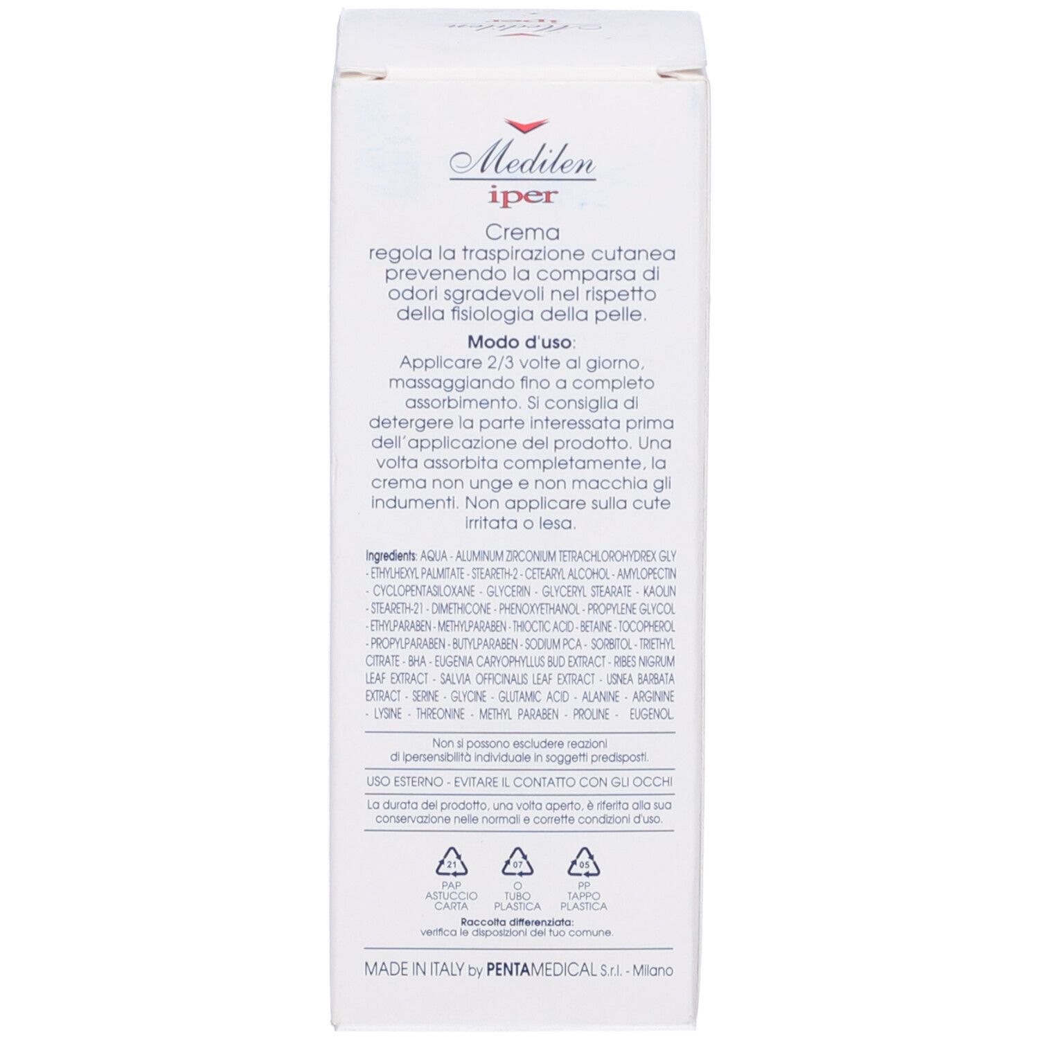 Medilen Iper Crema 50 Ml