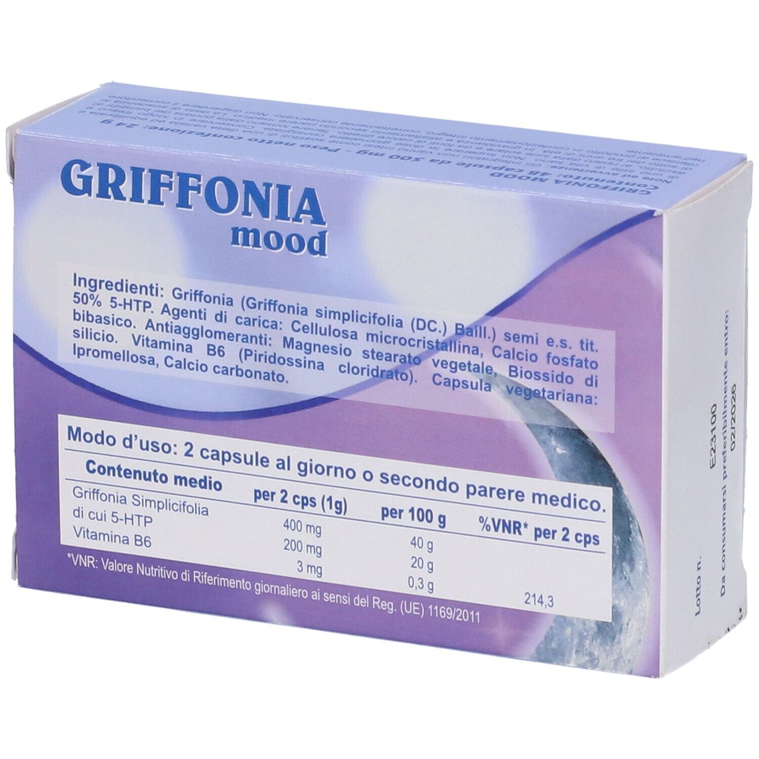 Griffonia Integrat Mood 48Cps