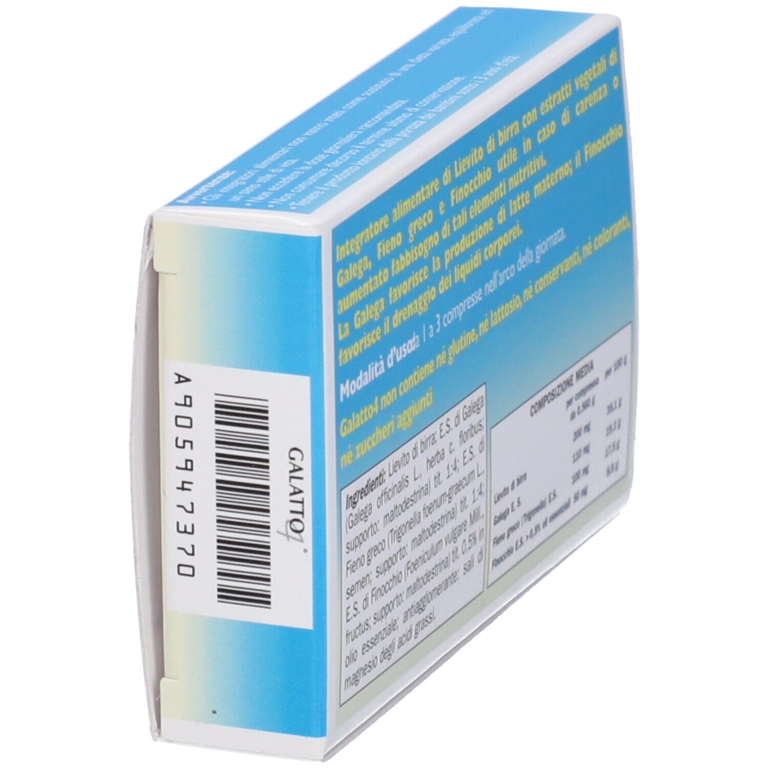 Abi Pharmaceutical Galatto4 Integratore Alimentare Compresse