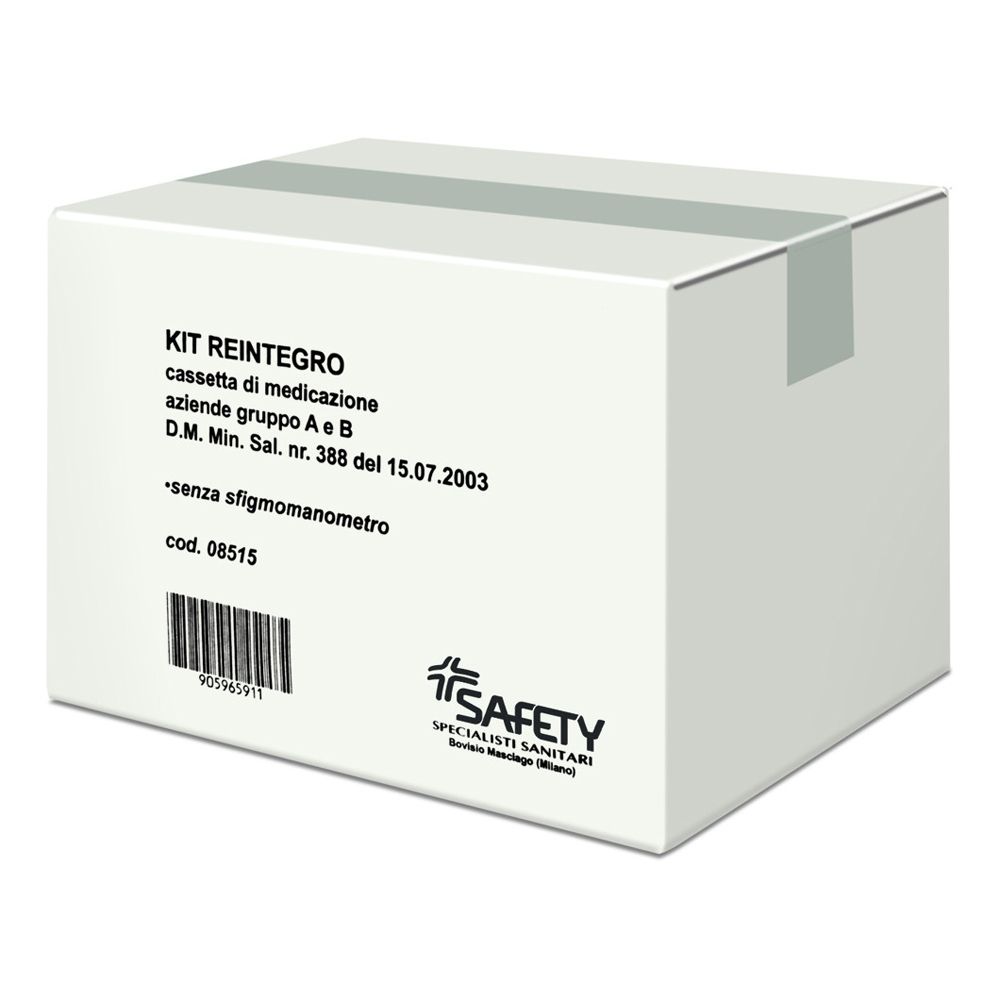 Safety Kit Reintegro per Cassetta Gruppo A/B