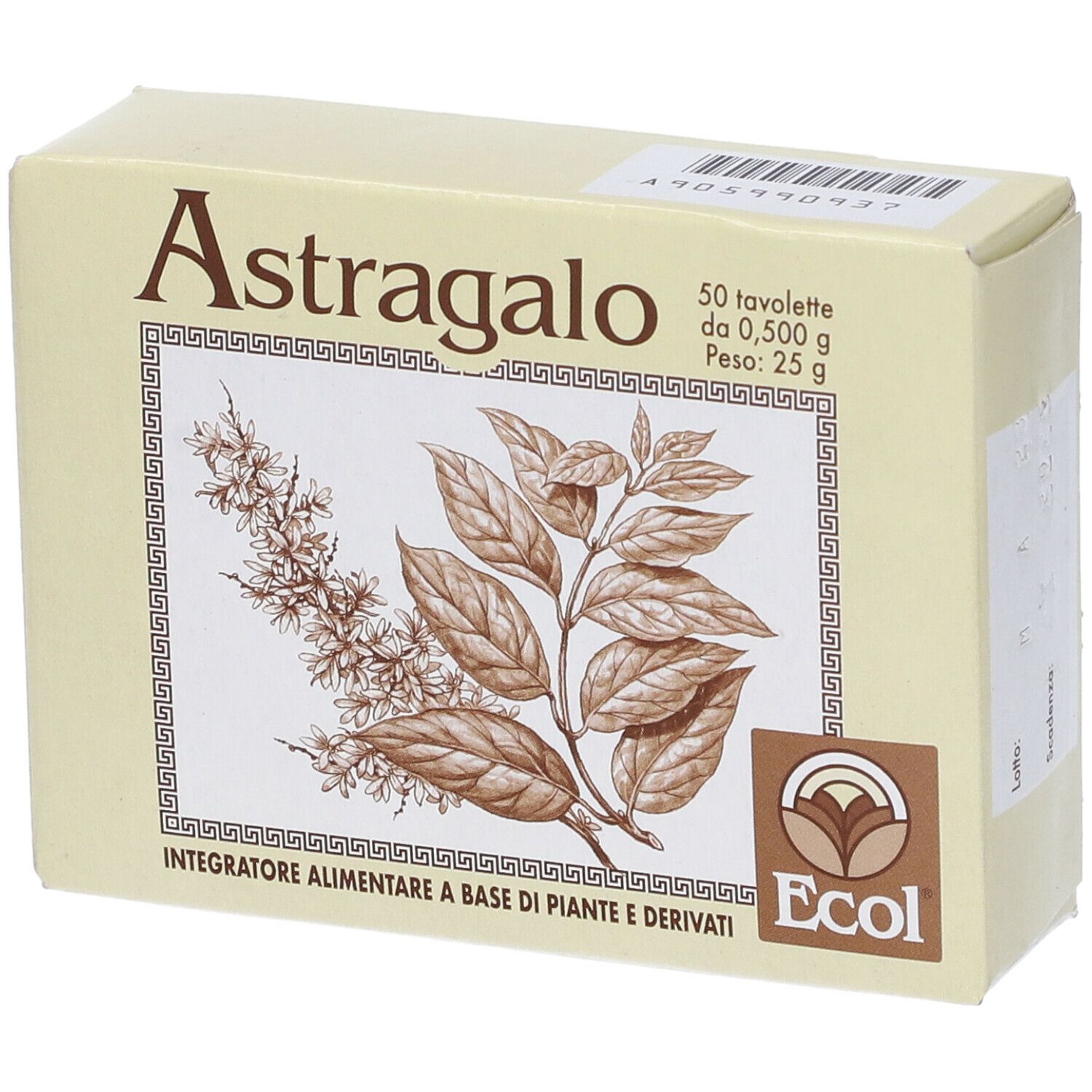 Astragalo 50 Tavolette 500 Mg