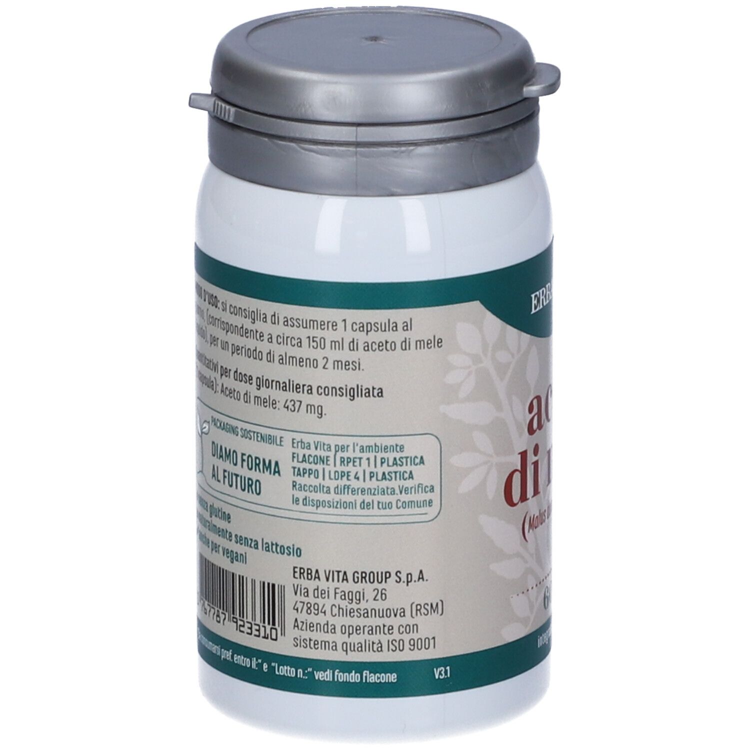 Aceto Mele 60 Capsule 550 Mg