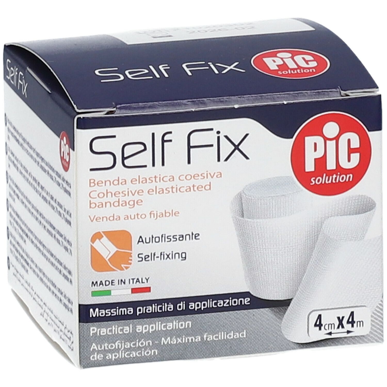 Pic Solution Self Fix Benda Elastica 4 cm x 4 m 1 pz