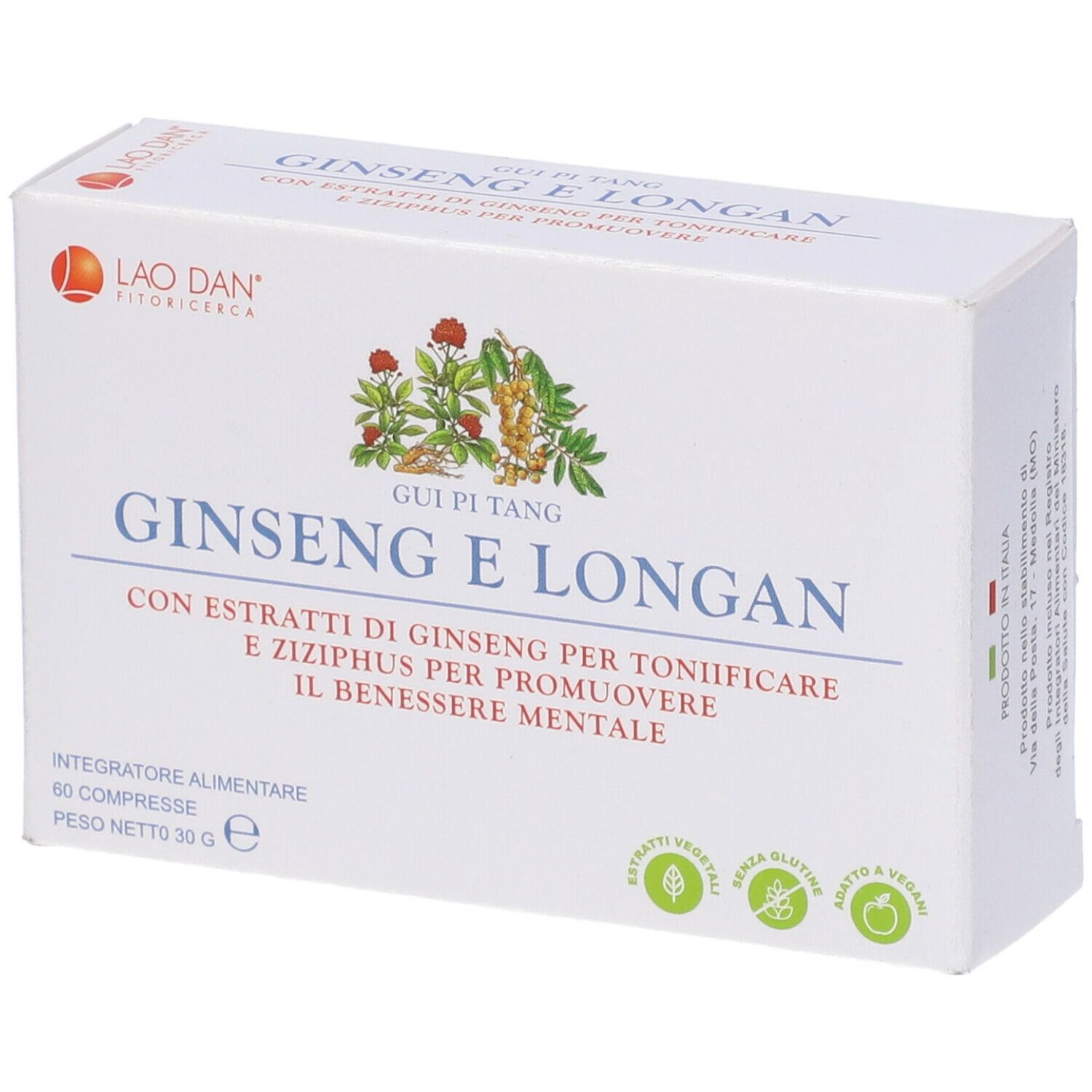 Ginseng Longan 60 Capsule