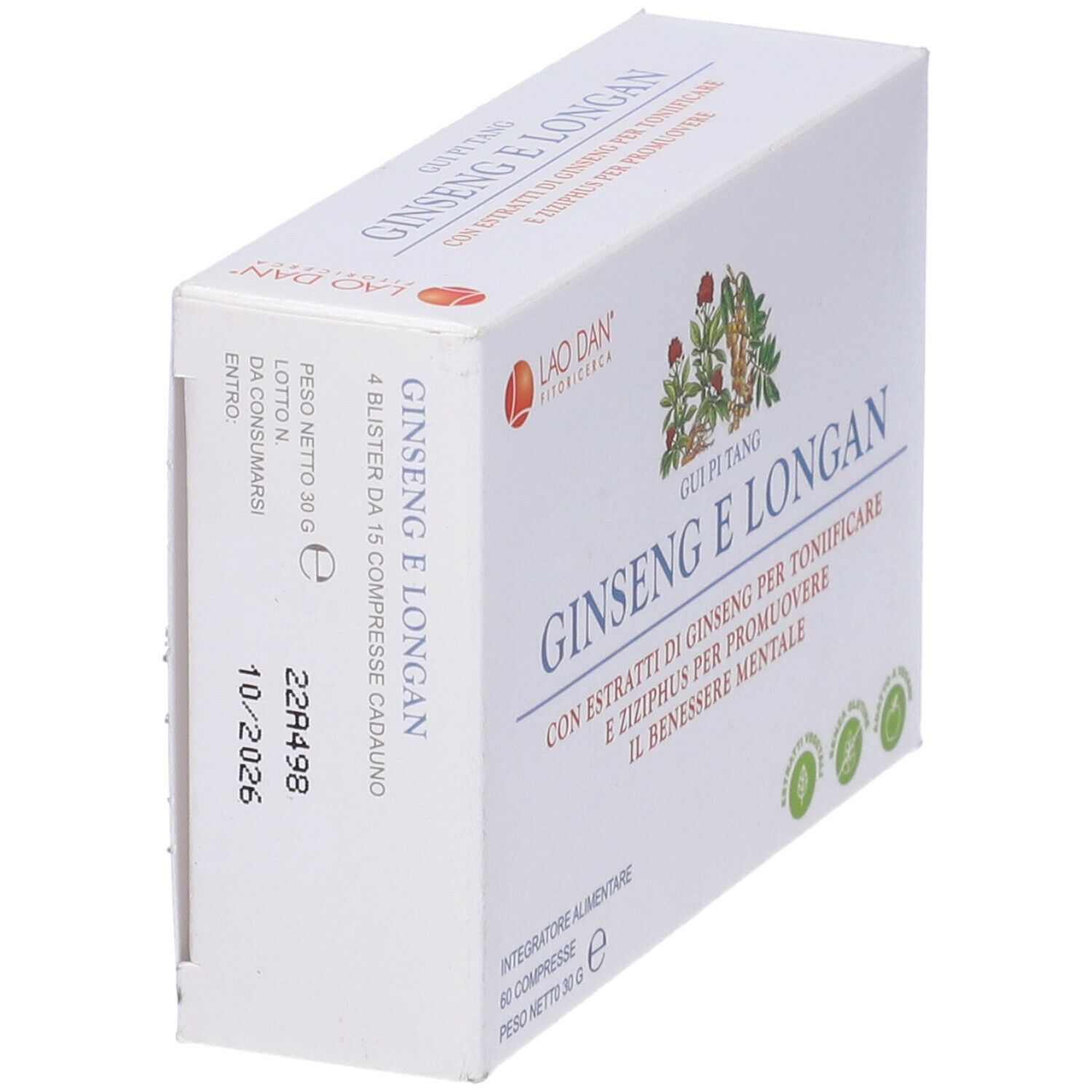 Ginseng Longan 60 Capsule