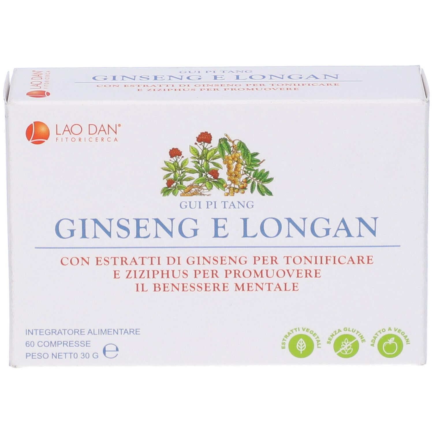 Ginseng Longan 60 Capsule