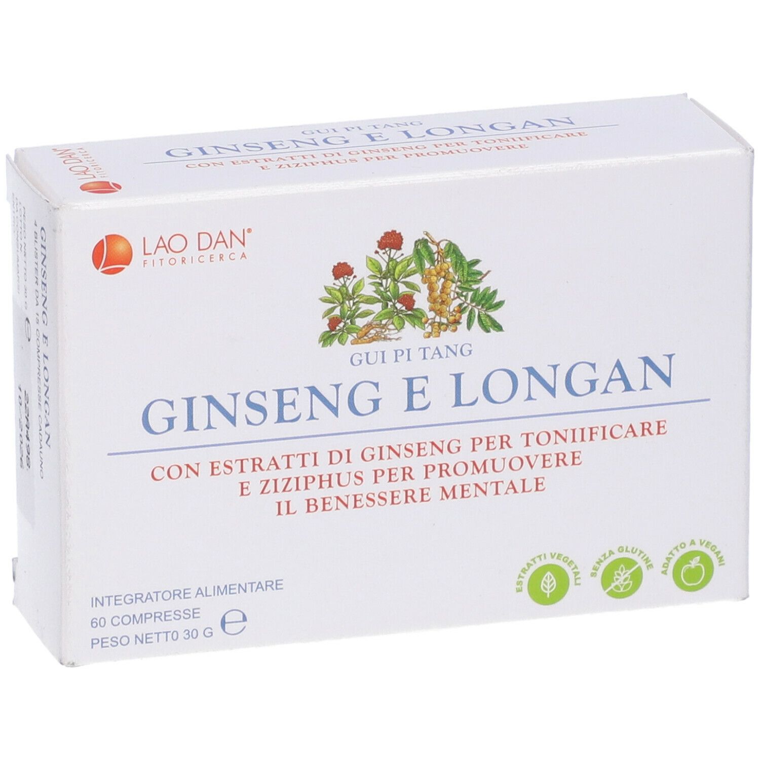 Ginseng Longan 60 Capsule