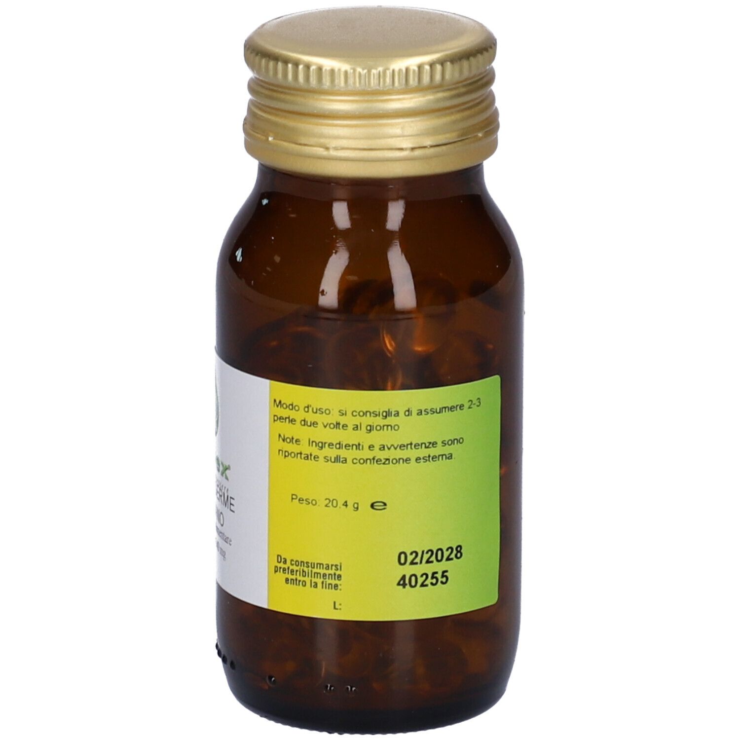 Erbex Olio Germe Grano Perle