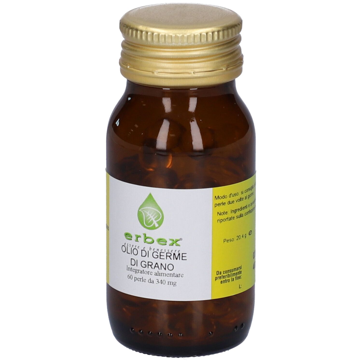 Erbex Olio Germe Grano Perle