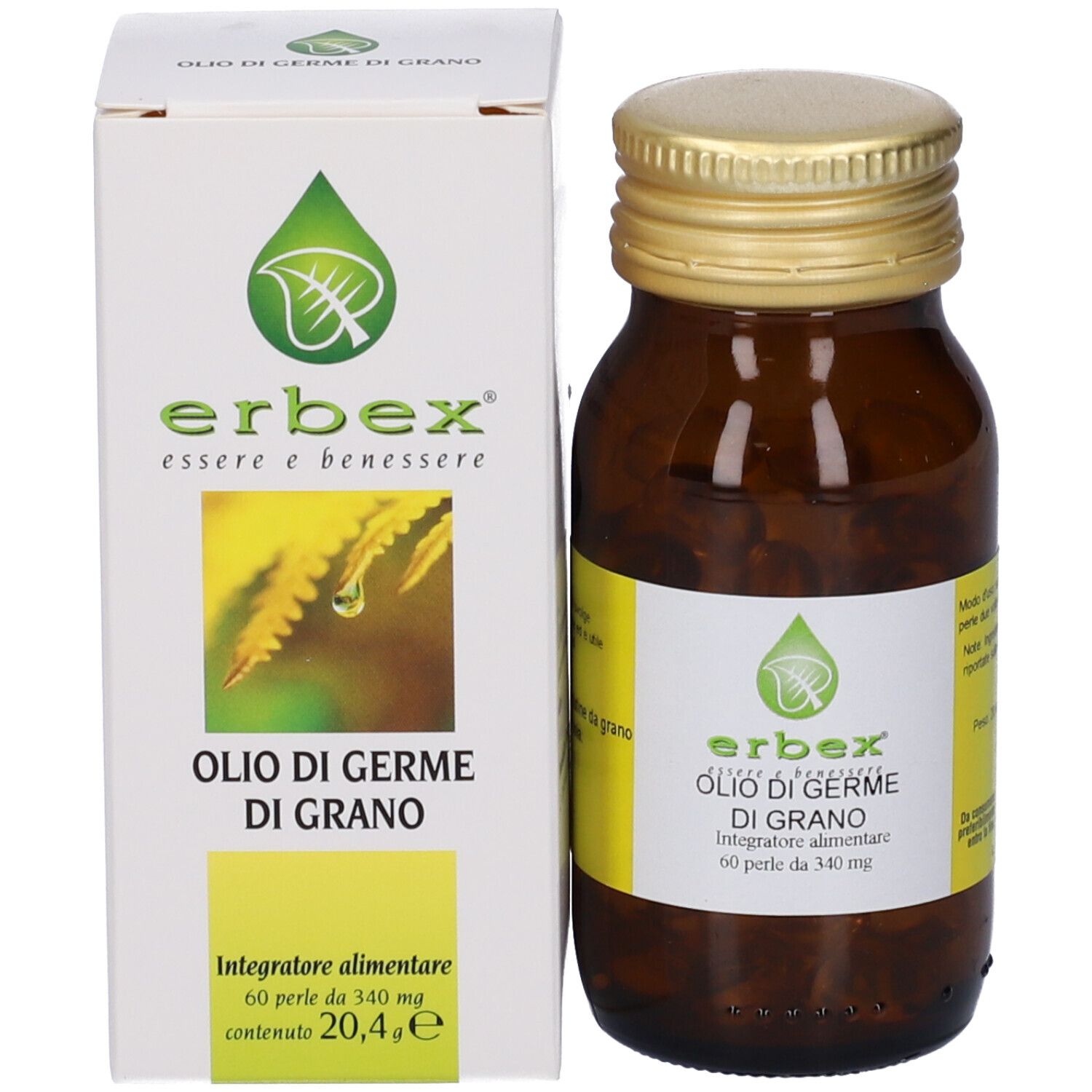 Erbex Olio Germe Grano Perle