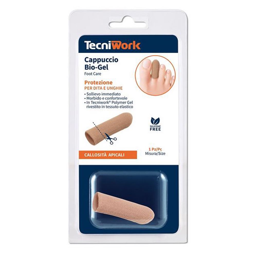 Tecniwork Biogel Cappuccio Protezione Dita e Unghie Misura M