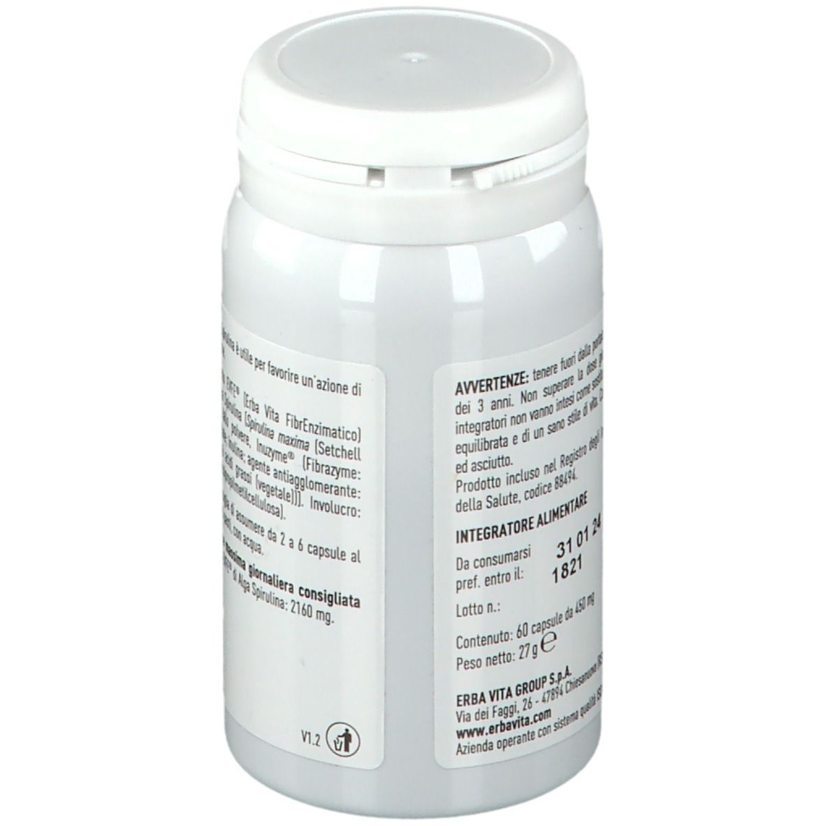 ERBA VITA Alga Spirulina