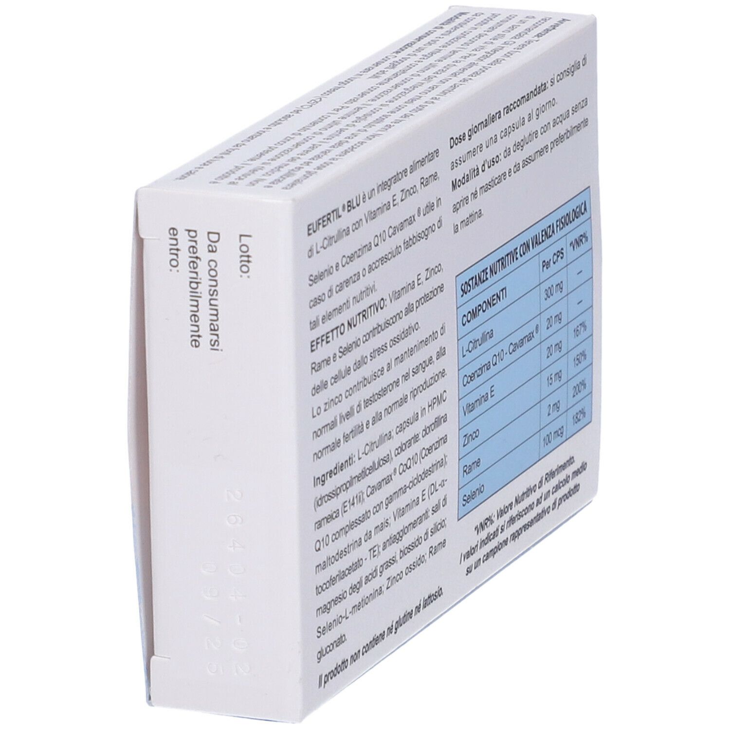 Eufertil Blu 30 Capsule