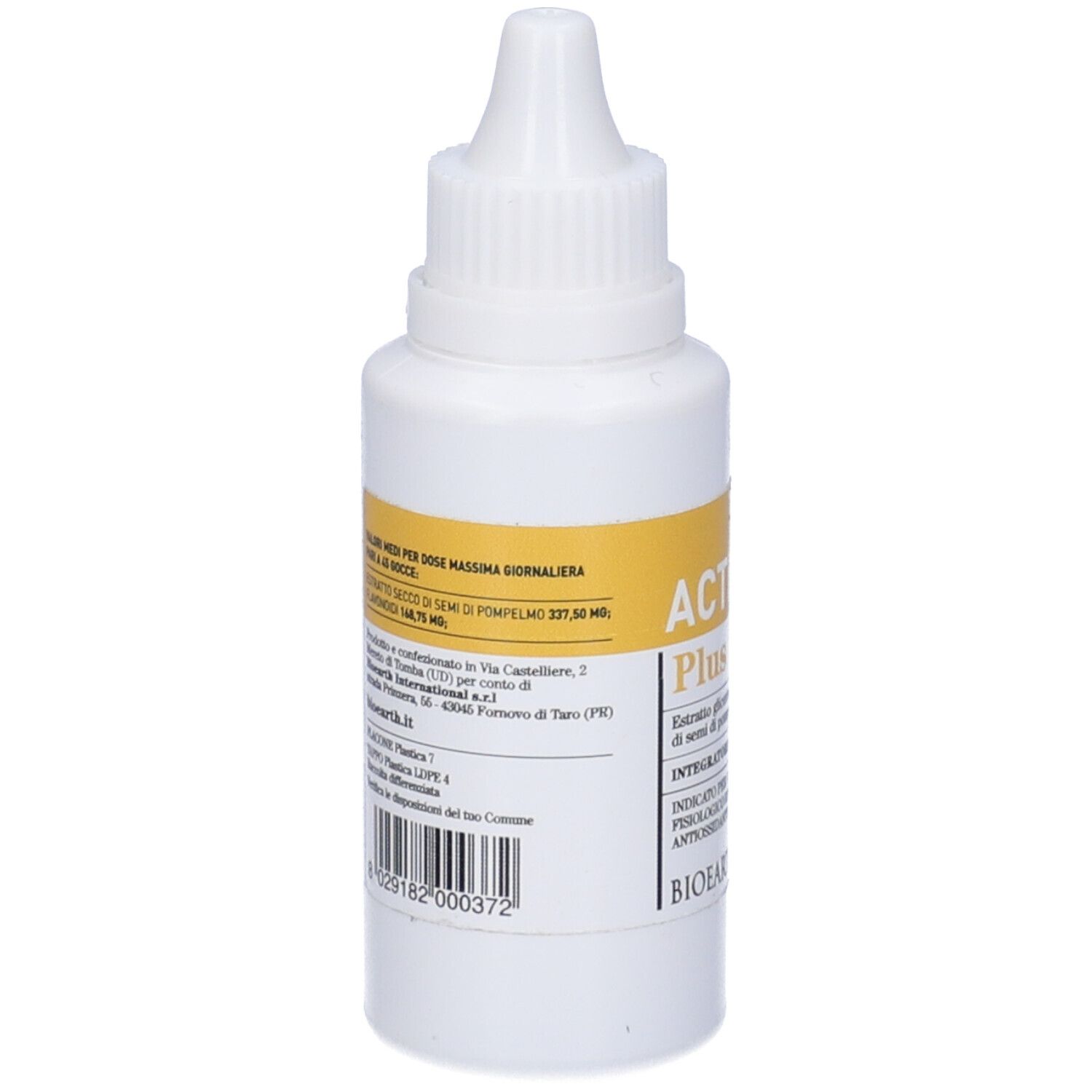 Bioearth Actiseed Plus Semi di Pompelmo Gocce Orali 50 ml