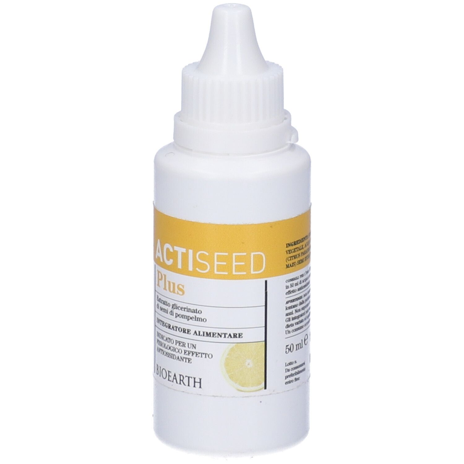 Bioearth Actiseed Plus Semi di Pompelmo Gocce Orali 50 ml