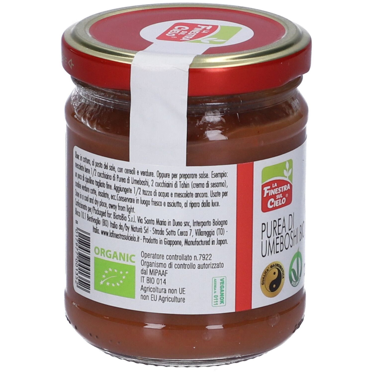 La Finestra Sul Cielo Purea Di Umeboshi 200 G