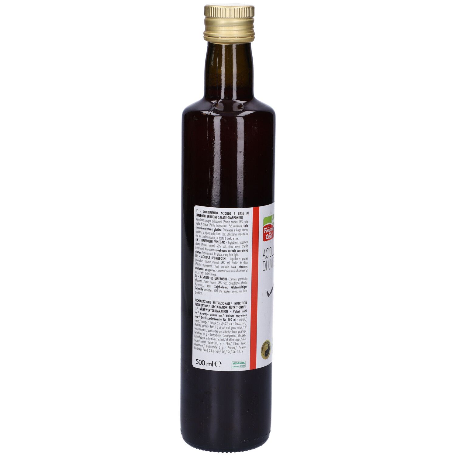 Acidulato Umeboshi 500Ml
