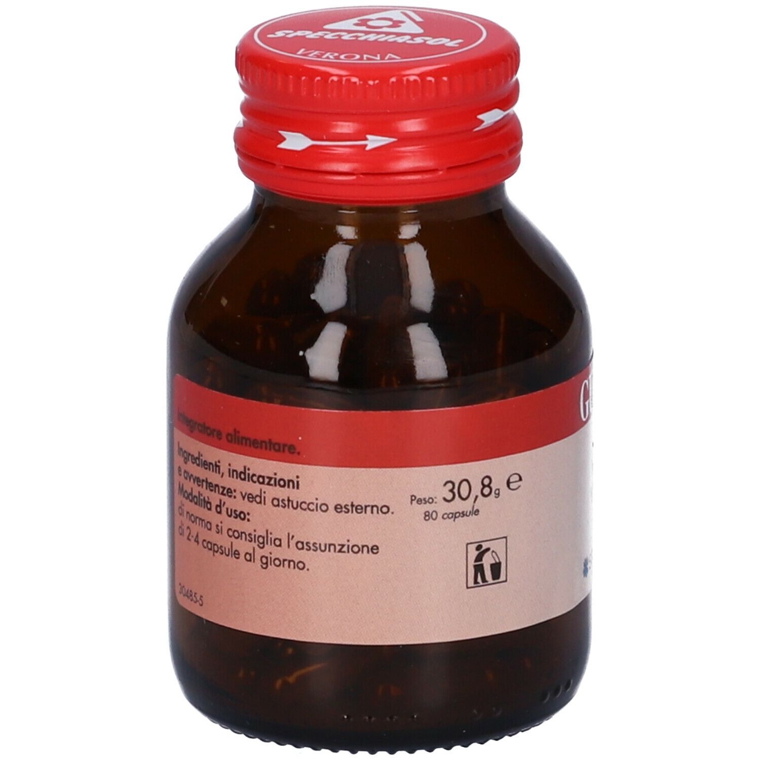 Guarana Erbe 80 Capsule
